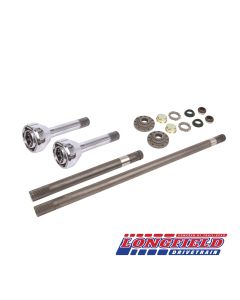 Longfield 30 Spline Birfield/Axle Super Set (FJ 60), Gun Drilled