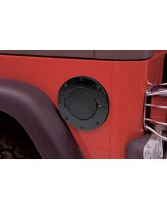 Smittybilt Billet Style Gas Cover - Black