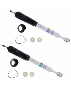 Bilstein 5100 Ride Height Adjustable Front Shock Set for 2007+ Toyota Tundra (24-232173-X2)