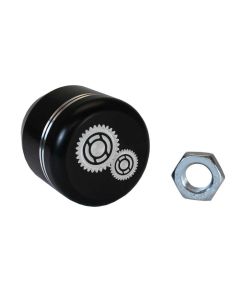 Low Range Aluminum Gear Logo Knob