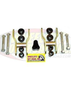 Tacoma 1.25" Greasable Shackle Set