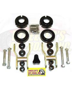 2.5" Lift w/ Greasable Shackles for 1995-2004 Tacoma (KT09103TA/KT61010)