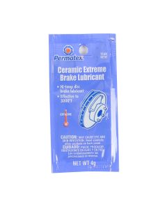 Synthetic Ceramic Extreme Brake Parts Lubricant - 2 4gram Carded Pouches