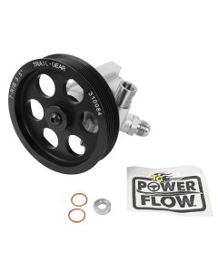 Power Flow 1650psi Power Steering Pump with Serpentine Pulley For 4.0L V6 2nd Gen Toyota Tacoma (2005-2015)
