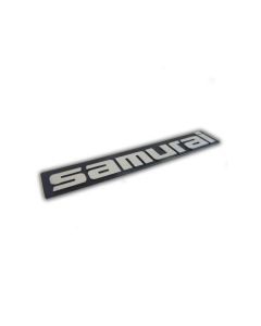 Suzuki Samurai Dash Emblem, "SAMURAI"
