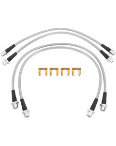 2005-2015 Toyota Tacoma Stainless Steel Brake Line Kits - Front and Rear