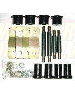 95-04 Tacoma HD Greaseable Rear Shackle Set, Stock Height