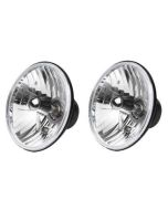 7" Clear Headlamp Conversion Kit, includes 55/60 Watt Bulbs, Great for Suzuki Samurai (5089925)
