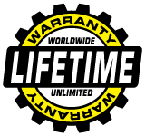 Unlimited Lifetime Warranty Logo