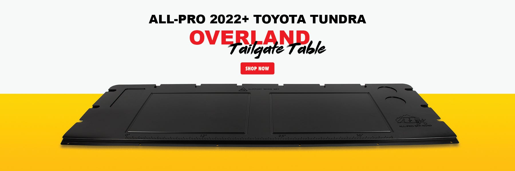 All-Pro Off-Road 2022+ Toyota Tundra Overland Tailgate Table