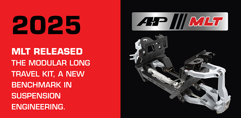 2025 — MLT Released: The Modular Long Travel Kit, a new benchmark in suspension engineering