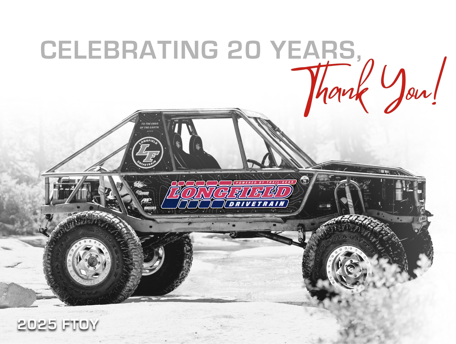 Longfield Drivetrain race buggy — 2025 Fan Truck of the Year